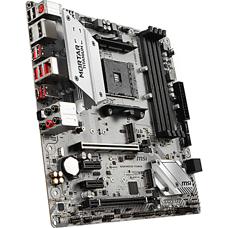 Amazon.com: MSI B450M Mortar Titanium AM4 AMD B450 Micro ATX