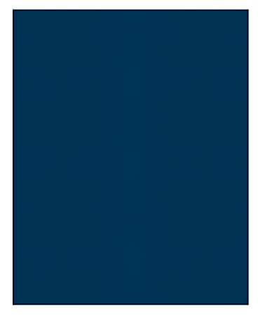 Office Depot® Brand 2-Pocket Paper Folders, Dark Blue, Pack of 25