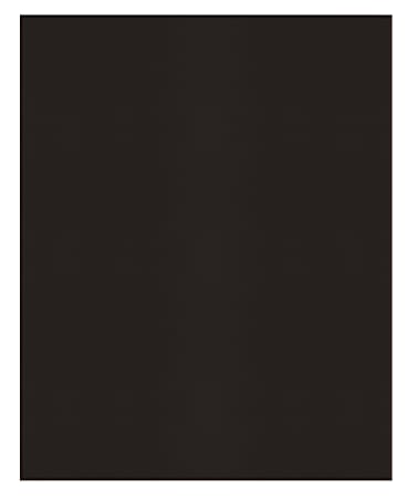 Office Depot® Brand 2-Pocket Paper Folders, Black, Pack of 25