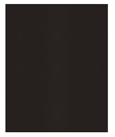 Office Depot Brand 2 Pocket Paper Folders Black Pack of 25 ...