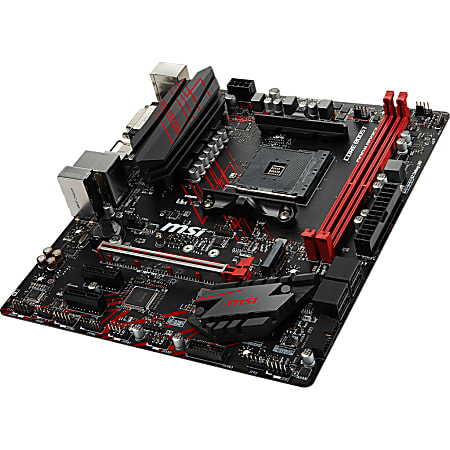 MSI　B450M GAMING PLUS　AM4 MSI B450M GAMING PLUS Desktop Motherboard AMD B450 Chipset