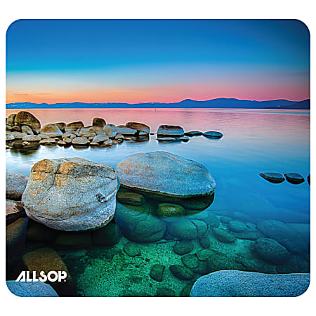 Allsop® Naturesmart Mouse Pad, 8" x 8-3/4", Tahoe