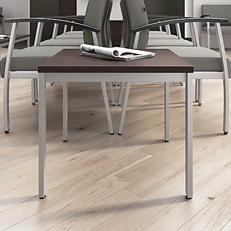 Bush Business Furniture Arrive 23"W X 23"D End Table, Storm