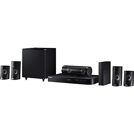 Samsung HT-J5500W 5.1 3D Home Theater System - 1000 W RMS - Blu-ray Disc Player
