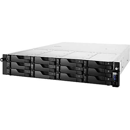 ASUSTOR NAS Server, Intel Core i3 Dual-Core (2 Core), 4GB Memory, AS7012RD