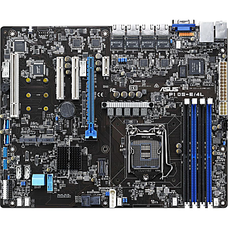 Asus P10S-E/4L Server Motherboard - Intel Chipset - Socket H4 LGA-1151