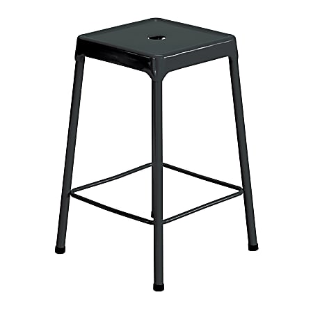 Safco® Steel Counter Stool, Black