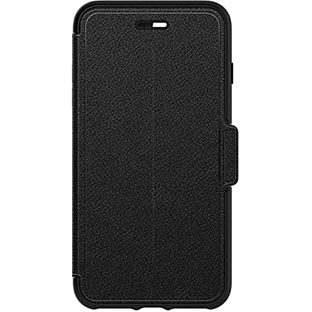 OtterBox Strada Carrying Case (Folio) iPhone 7 Plus - Onyx - Wear Resistant Interior, Bump Resistant Interior, Drop Resistant Interior, Tear Resistant Interior, Scratch Resistant Interior, Scrape Resistant Interior, Scuff Resistant Interior
