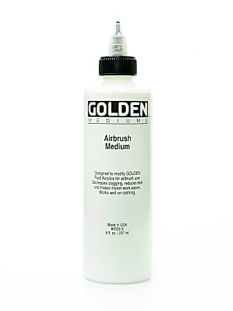 Golden Airbrush Medium, 8 Oz