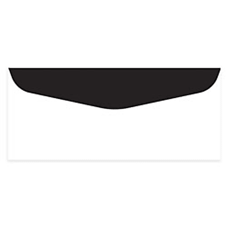 Gartner Studios® Stationery Envelopes, #10, 4 1/8" x 9 1/2", Black & White, Pack Of 50