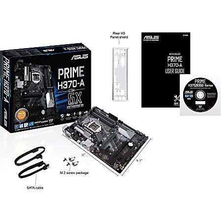 ASUS PRIME H370-A LGA1151 Amazon.com: ASUS Prime H370-Plus LGA1151