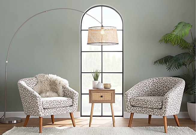 Leopard print tub chair sales