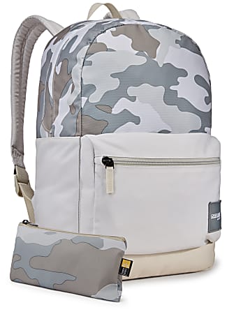 Case Logic® Commence Backpack With 15.6" Laptop Pocket, Concrete Camo