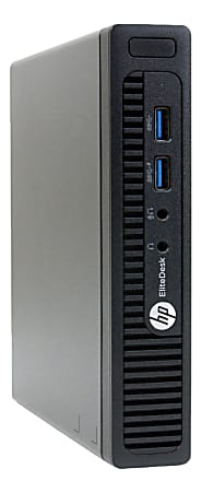 HP EliteDesk 705 G2 Refurbished Mini Desktop PC, AMD A10, 8GB Memory, 240GB Solid State Drive, Windows® 10, RF610462