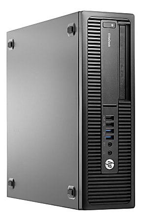 HP EliteDesk 705 G2 Refurbished Mini Desktop PC, AMD A10, 8GB Memory, 120GB Solid State Drive, Windows® 10, RF610466