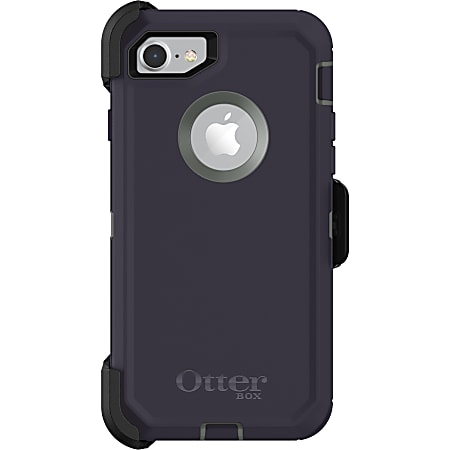 OtterBox Defender Carrying Case Holster For Apple iPhone® 8, iPhone® 7 Smartphone, Stormy Peaks