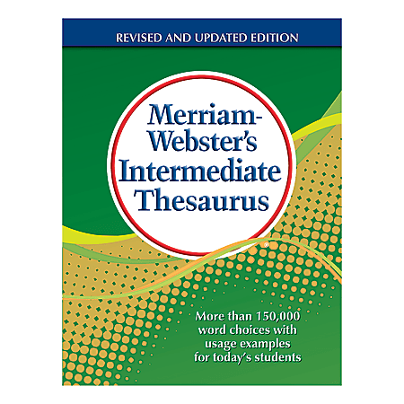 Merriam-Webster's Intermediate Thesaurus