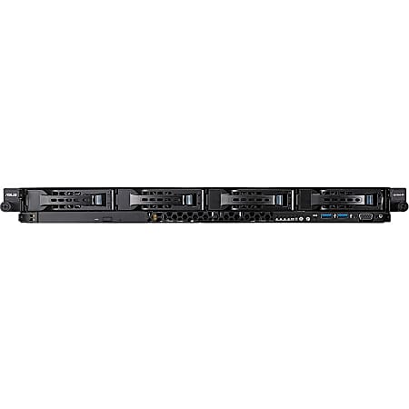 Asus Barebone System - 1U Rack-mountable - 4 TB DDR4 SDRAM DDR4-2666/PC4-21300 Maximum RAM Support - Serial ATA/600 - ASPEED AST2500 64 MB Integrated - 4 x Total Bays - 4 3.5" Bay(s) - 4 x Total Expansion Slots - Processor Support (EPYC) - Ethernet