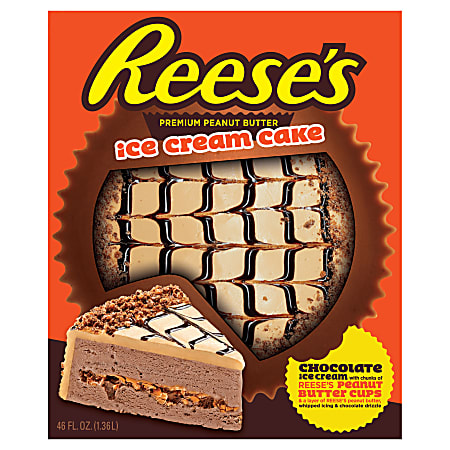 Carvel Reese's Ice Cream Cake, 46 Oz