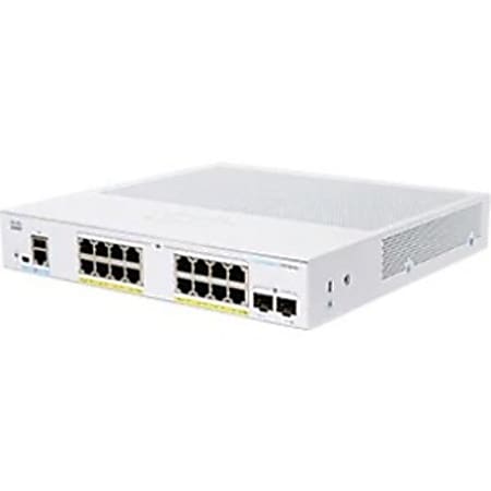 Cisco 250 CBS250-16P-2G Ethernet Switch - 16 Ports