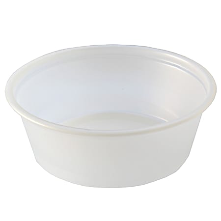 Fabrikal Plastic Portion Cups, 1.5 Oz, Clear, Pack Of 2,500