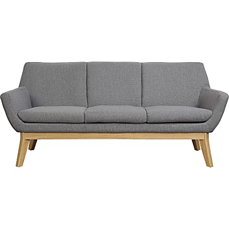 Lorell Quintessence Upholstered Sofa With Lumbar Support