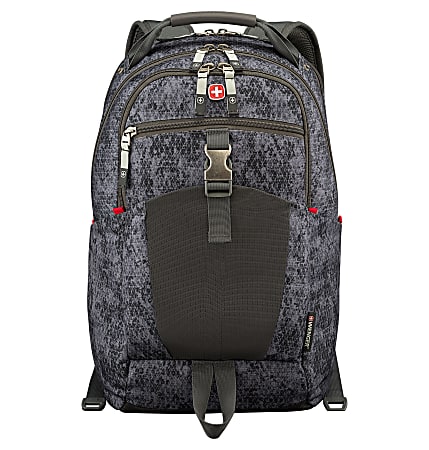 Wenger® Planemo Laptop Backpack, Black Geo