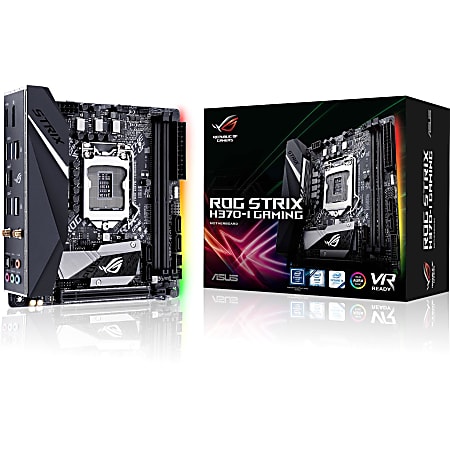 Asus ROG Strix H370 I GAMING Desktop Motherboard Intel