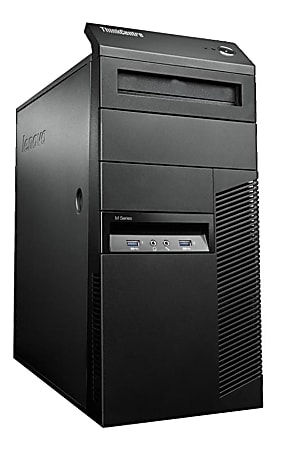 Lenovo® ThinkCentre® M93 Tower Refurbished Desktop PC, Intel® Core™ i3, 8GB Memory, 500GB Hard Drive, Windows® 10, RF610492