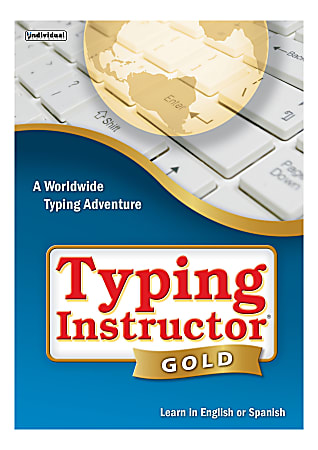 Individual Software® Typing Instructor Gold, Disc