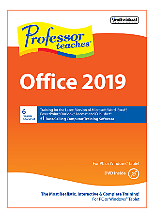 Individual Software® Professor Teaches Office 2019, Disc
