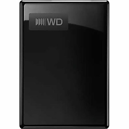 WD My Passport WDBG6U0020BBK-WESN 2 TB Portable Hard Drive, External, Black, WDBG6U0020BBKWESN