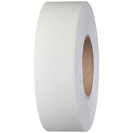 Tape Logic® Heavy-Duty Antislip Tape, 3" Core, 4" x 60', White