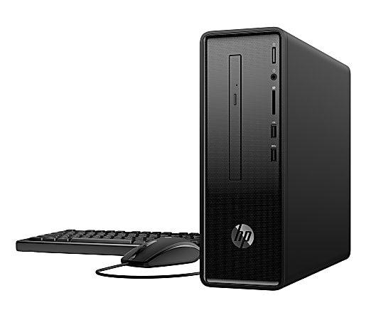 HP 290-a0046 Slim Desktop PC, AMD A9, 8GB Memory, 1TB Hard Drive, Windows® 10 Home