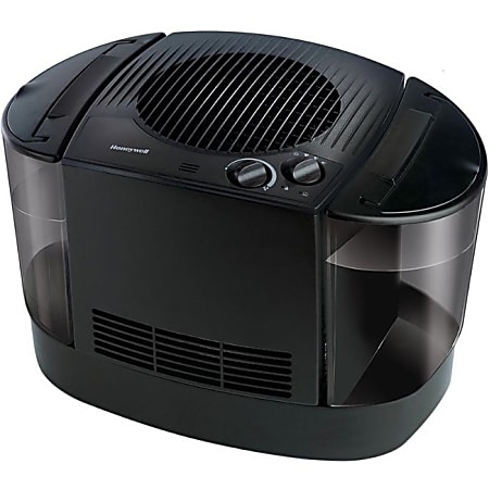 Honeywell Top Fill Cool Moisture Humidifier in Black - Evaporative System - 1.50 gal Tank - Black