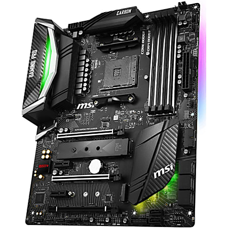 MSI X470 GAMING PRO CARBON Desktop Motherboard AMD Chipset Socket AM4 ...