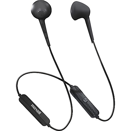 Maxell Jelleez Earset - Wireless - Bluetooth - Earbud - Black Maxell Jelleez Earset - Wireless - Bluetooth - Earbud - Black