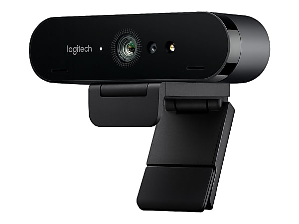 Logitech 4K Pro Webcam with HDR and Noise Canceling Mics Black