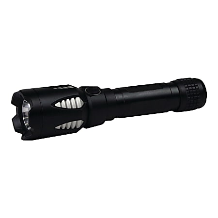 Dorcy 41-4800 520 Lumen LED Rechargeable Power Bank Flashlight - Bulb - 18650 - Anodized Aluminum - Black