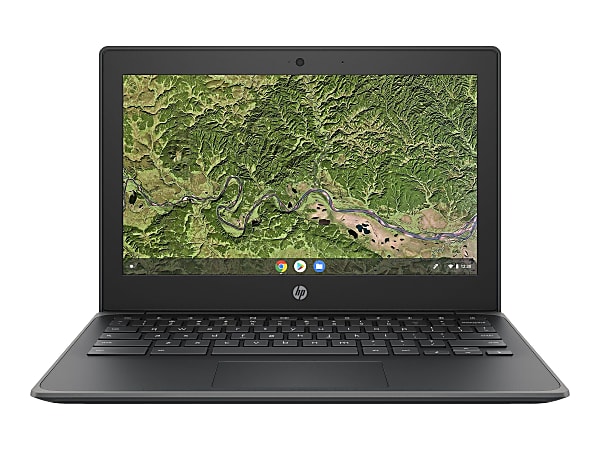 HP Chromebook 11A G8 Education Edition Laptop, 11.6" Screen, AMD A-Series, 4GB Memory, 32GB Flash Memory, Google™ Chrome OS