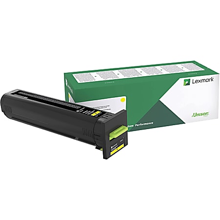 Lexmark Original Laser Toner Cartridge - Yellow -