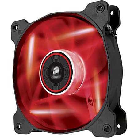 Corsair Air Series AF120 LED Red Quiet Edition High Airflow 120mm Fan