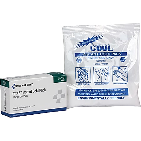 Disposable Instant Cold Pack Junior, 4X5, Cs/24 – Save Rite Medical