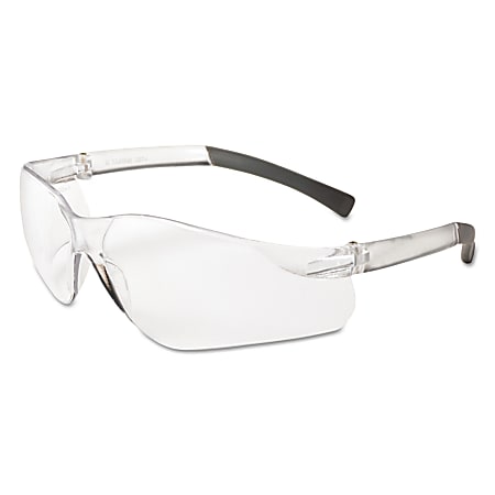 Jackson Safety V20 Safety Glasses, Clear Frame/Lens, Pack Of 12 Glasses