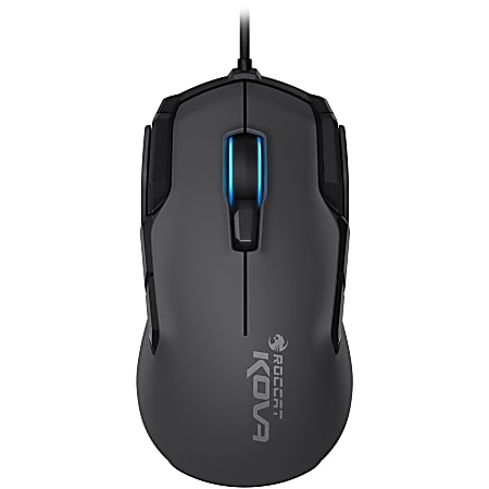 Roccat Kova - Pure Performance Gaming Mouse - Pro-Optic R6 - Black - USB 2.0 - 7000 dpi - Scroll Wheel - 12 Button(s) - Symmetrical