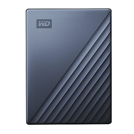 Western Digital® My Passport™ Ultra 2TB Portable External Hard Drive, 64MB Cache, WDBC3C0020BBL-WESN, Blue/Black