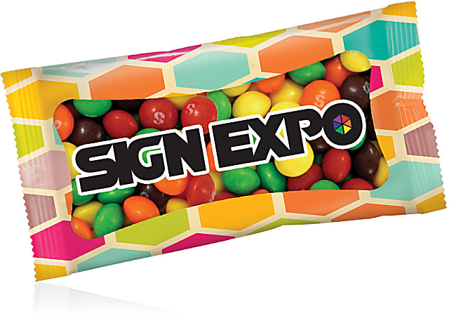 Custom Personalized Full Color 1 oz Bag Skittles