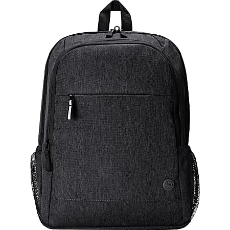 HP Prelude Pro Carrying Case Backpack for 15.6 Notebook Accessories  Document Charcoal Water Resistant Bump Resistant Scrape Resistant Fabric  Body Polyester Interior Material Shoulder Strap Trolley Strap - Office Depot