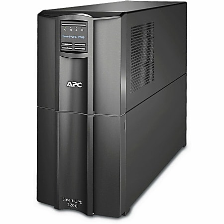 APC by Schneider Electric Smart-UPS 2200VA LCD 120V US - Tower - 3 Hour Recharge - 8 Minute Stand-by - 120 V Input - 120 V AC Output - Sine Wave - USB - 2 x NEMA 5-20R, 8 x NEMA 5-15R - 10 x Battery/Surge Outlet