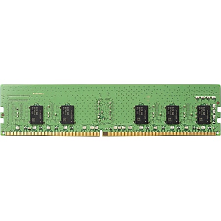 HP 8GB DDR4 SDRAM Memory Module - 8 GB (1 x 8GB) - DDR4-2666/PC4-21300 DDR4 SDRAM - 2666 MHz - 1.20 V - Non-ECC - Unbuffered - 288-pin - DIMM - 1 Year Warranty